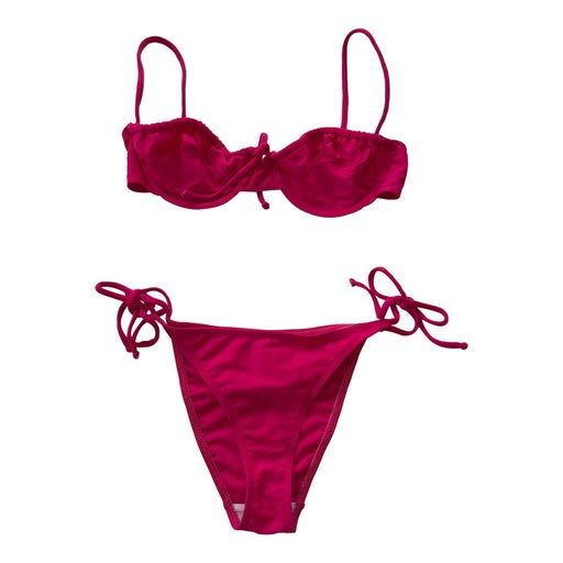 Fuchsia swimsuit