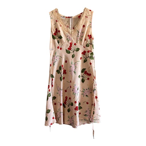 90's printed dress