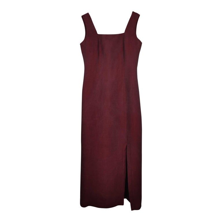 Robe longue en lin