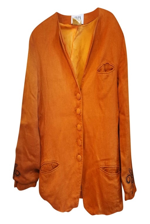 90's orange jacket
