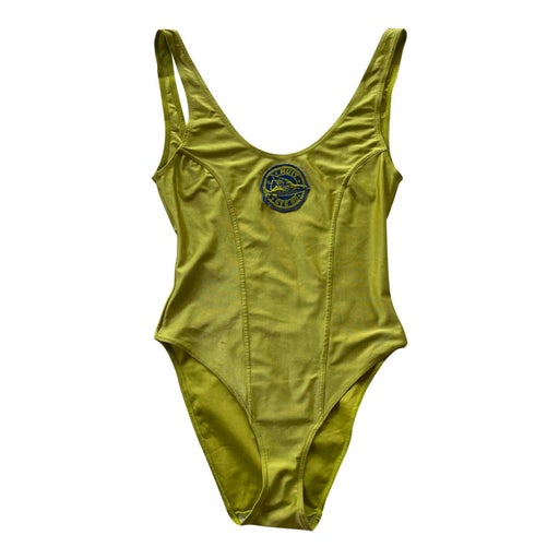 Green swimsuit