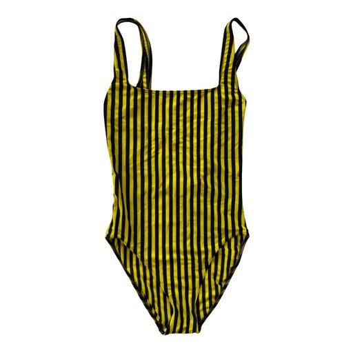 Striped swimsuit
