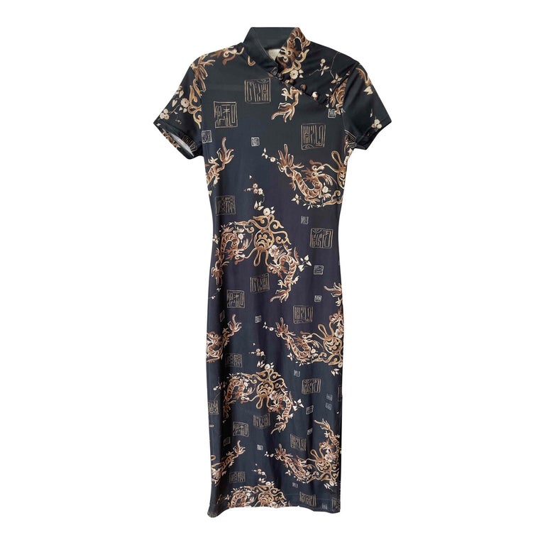 Robe longue asiatique