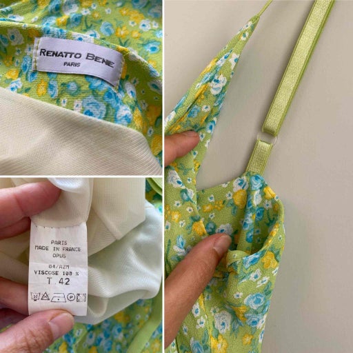 Robe à fleurs 90’s