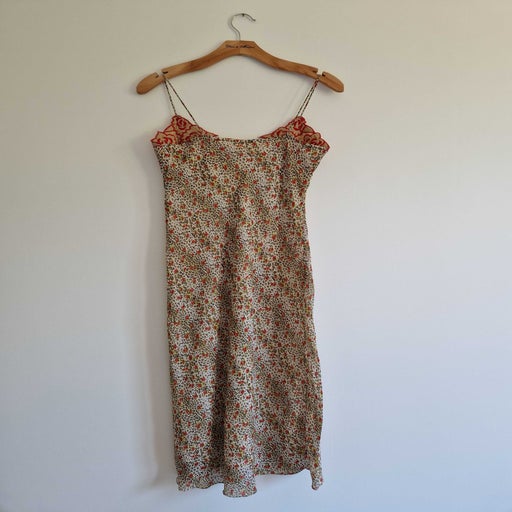 Robe léopard à fleurs