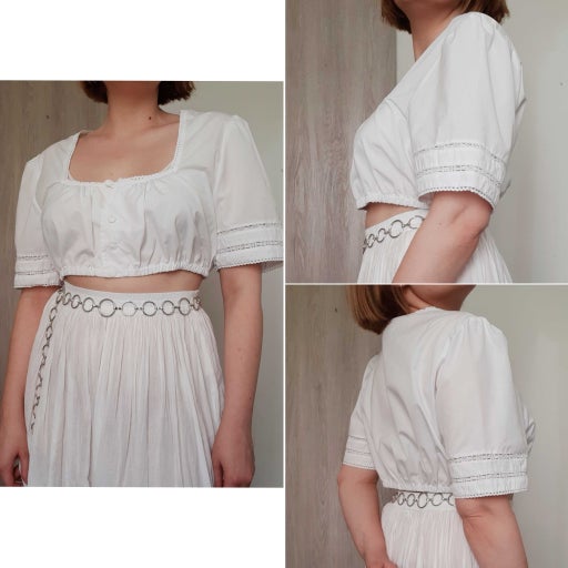 Crop top autrichien
