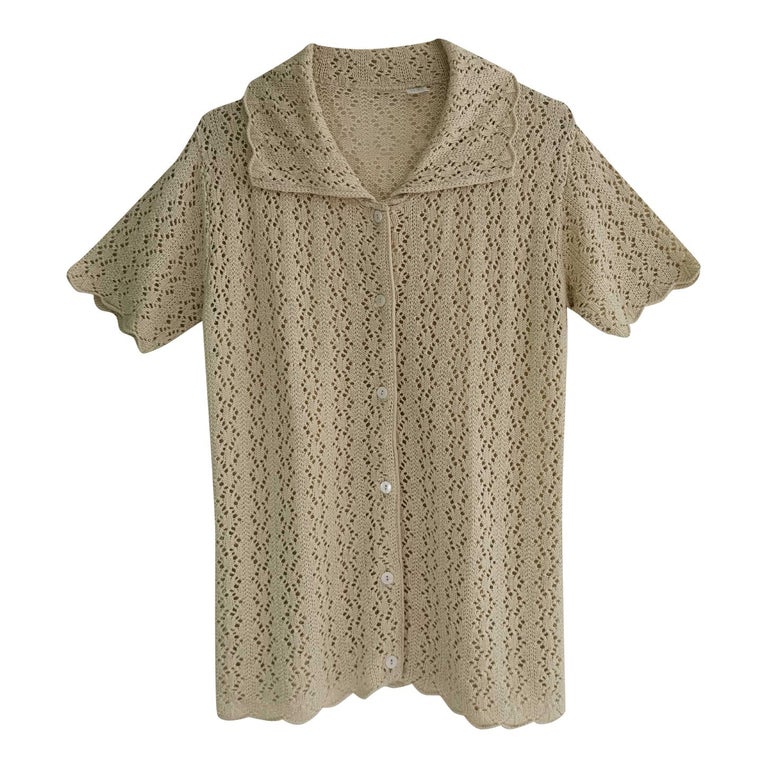 Top en crochet
