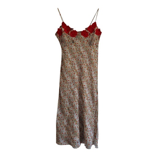 Robe léopard à fleurs