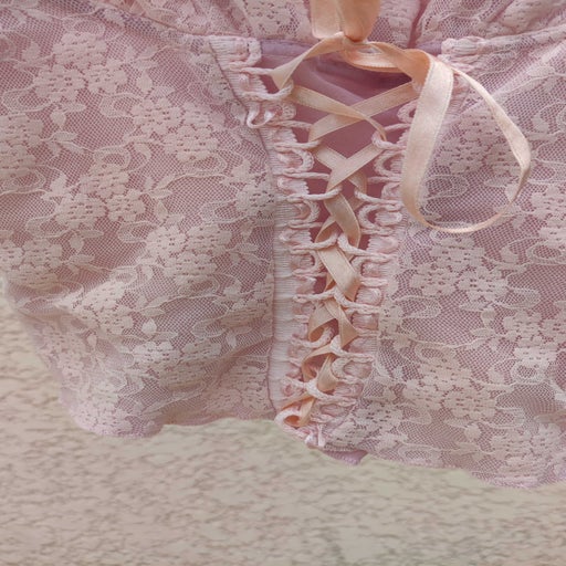 Corset rose 90's