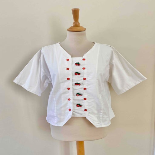 Blouse brodée