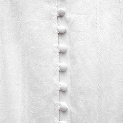 Jupe boutonnée en satin