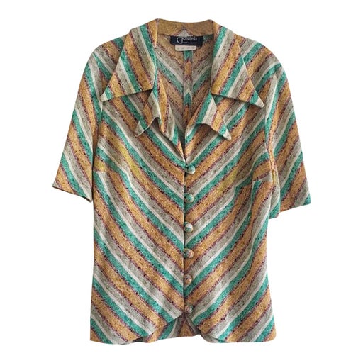 70's striped shirt
