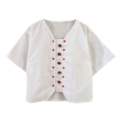 Blouse brodée