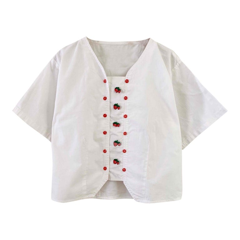 Blouse brodée