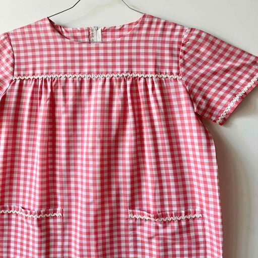 Robe midi vichy