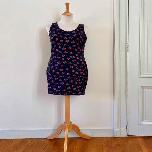 Robe mini en coton
