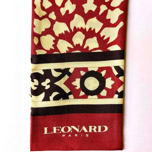 Echarpe en soie Leonard