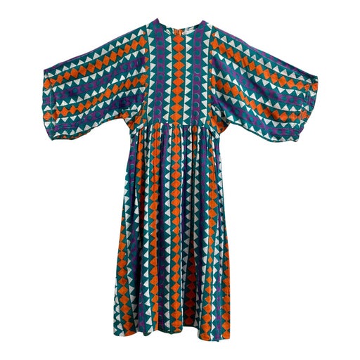 70's geometric dress