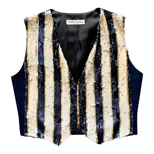 Gilet en sequins
