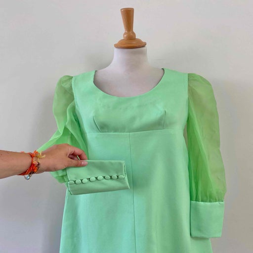 Robe verte 60's