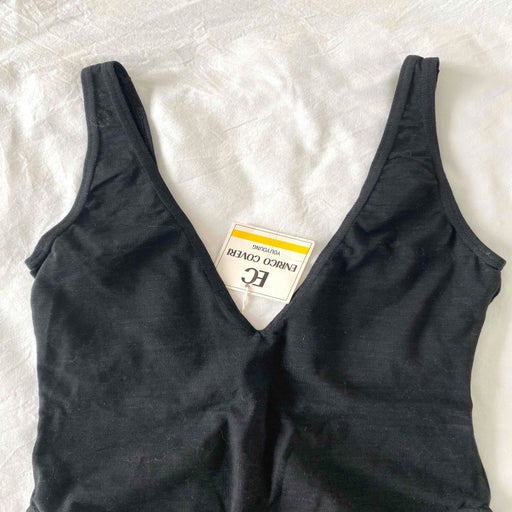 Maillot de bain noir 80's