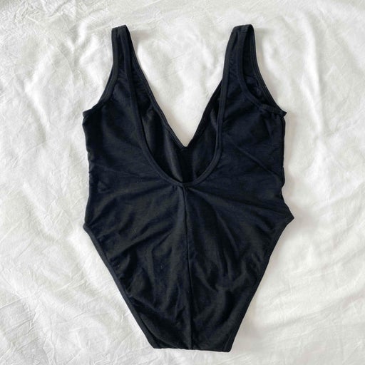 Maillot de bain noir 80's