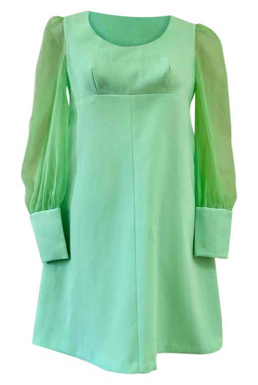 60's green dress