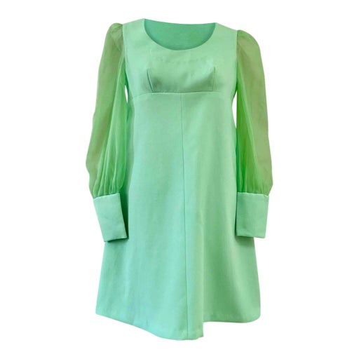 Robe verte 60's