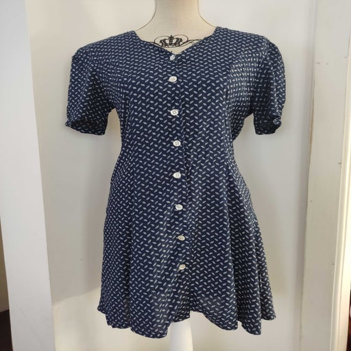 Robe boutonnée imprimée