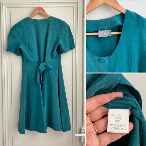 Robe en soie