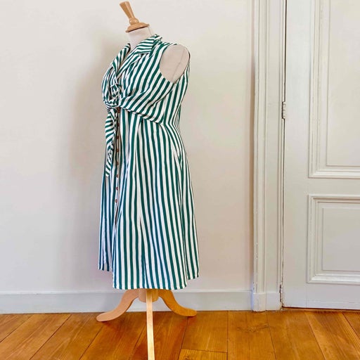 Robe à rayures