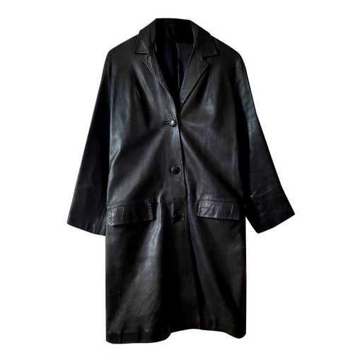 leather coat