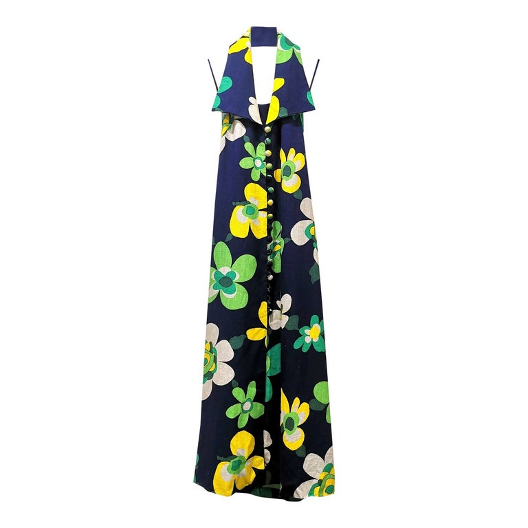 Robe boutonnée 70's