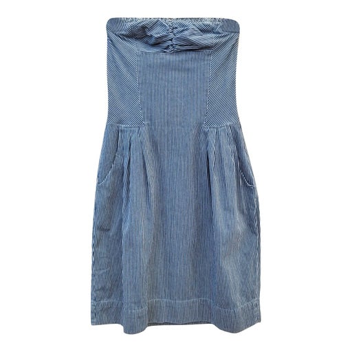 Robe bustier en jean