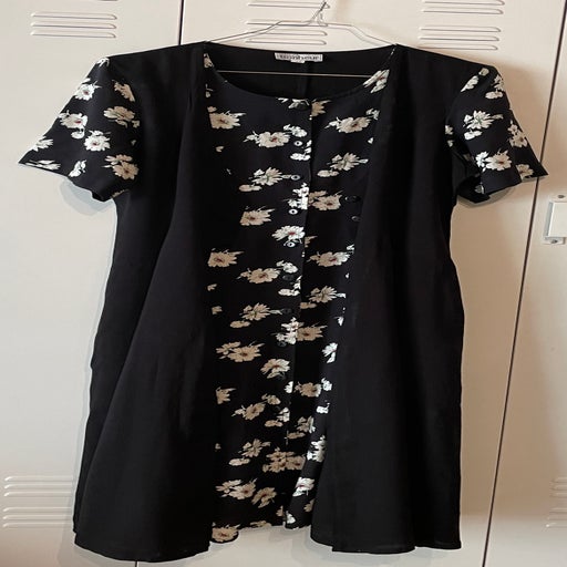 Robe à fleurs 80's