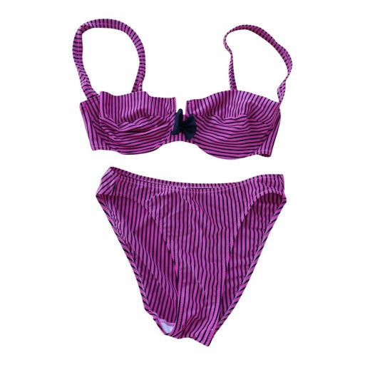 Striped swimsuit