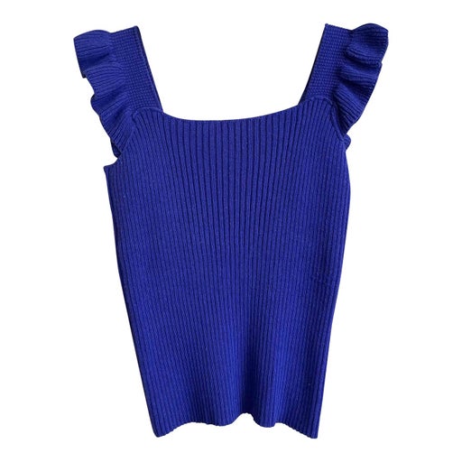 Top dos nu en maille
