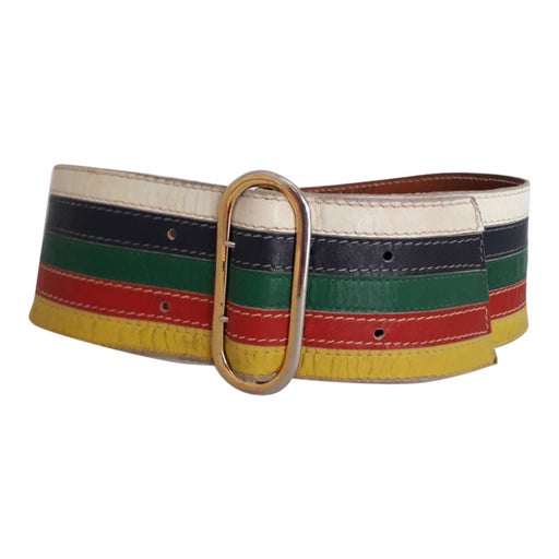 Leather belt