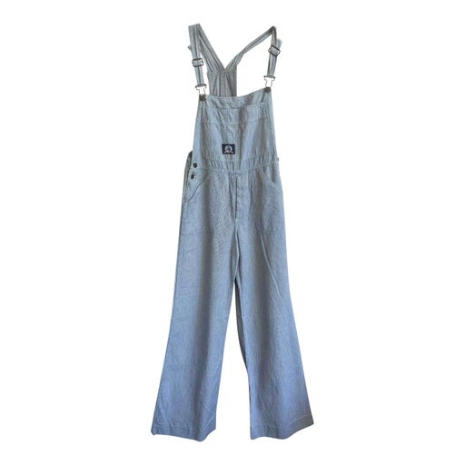 Flared overalls