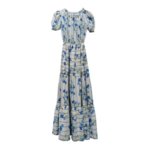 70's floral dress