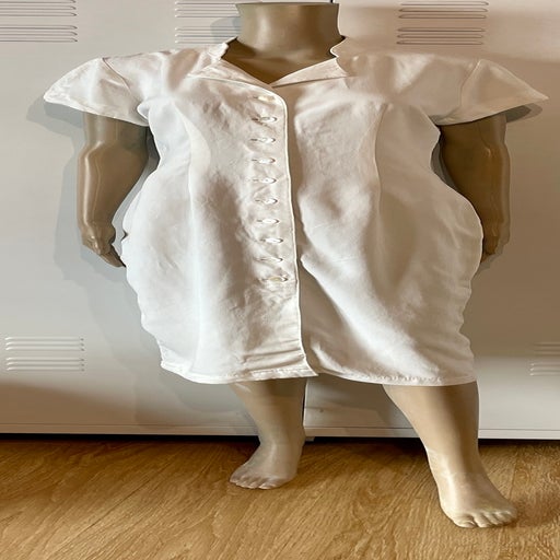 Robe boutonnée 80's