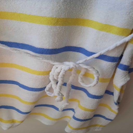 Robe en éponge 80's