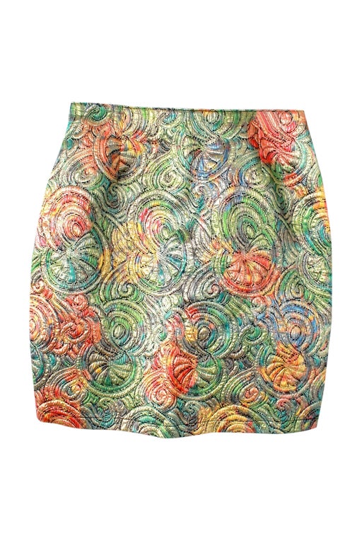 Multicolored short skirt