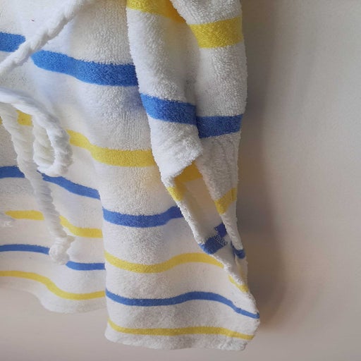 Robe en éponge 80's