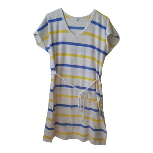 Robe en éponge 80's