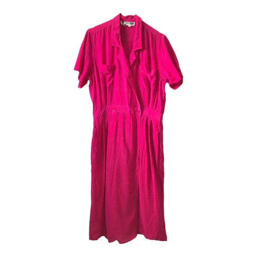 Robe portefeuille en soie
