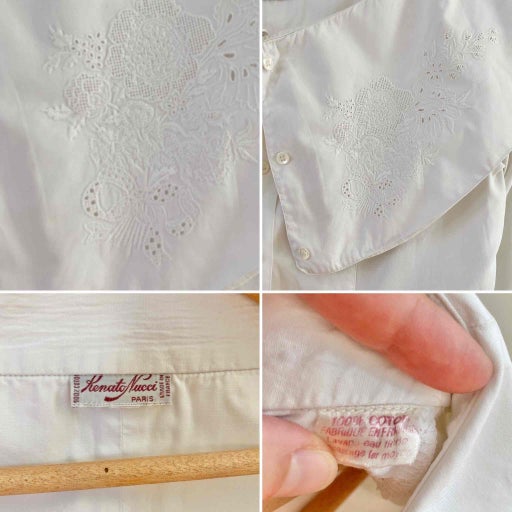 Blouse brodée