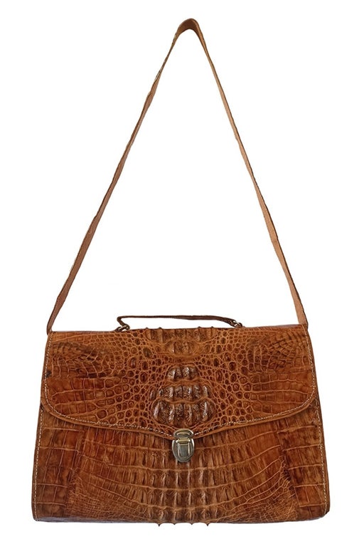 Exotic leather bag