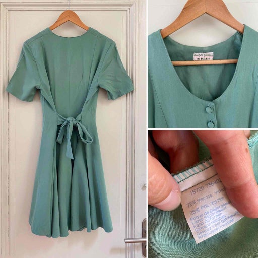 Robe mini boutonnée 
