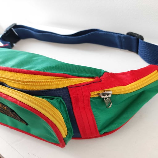 Sac banane multicolore clearance